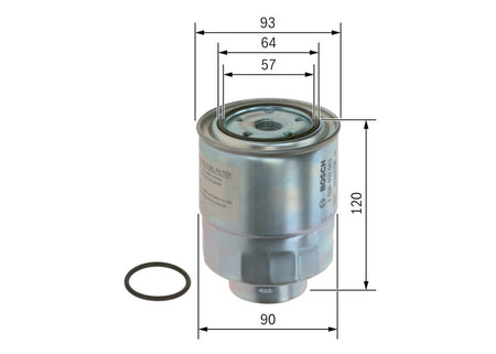 Bosch F026402063 Fuel Filter - 5