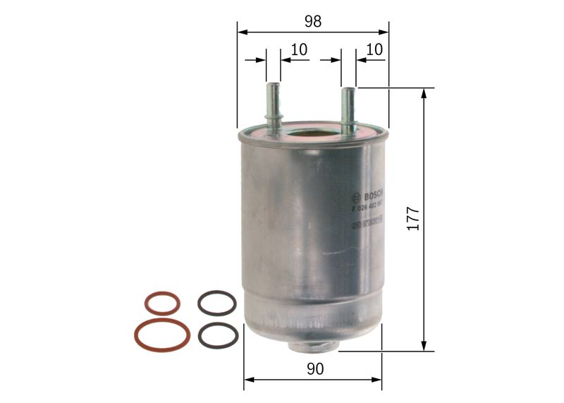 Bosch F026402067 Fuel Filter - 1