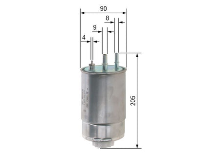 Bosch F026402076 Fuel Filter - 5