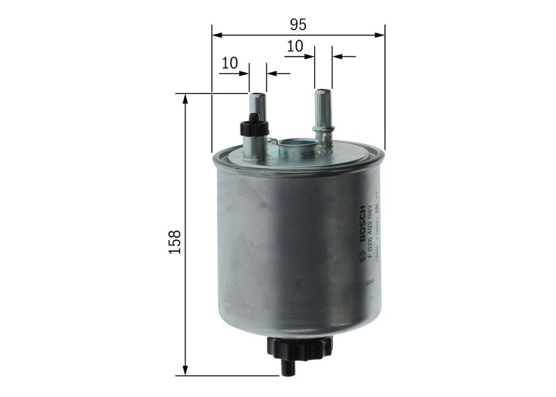 Bosch F026402082 Fuel Filter - 5