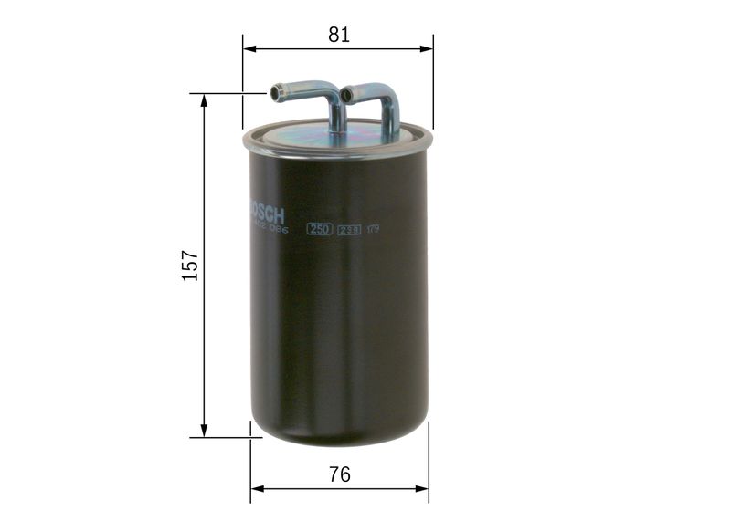 Bosch F026402086 Fuel Filter - 5