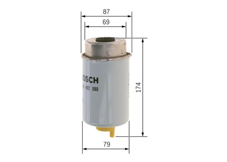 Bosch F026402088 Fuel Filter - 5