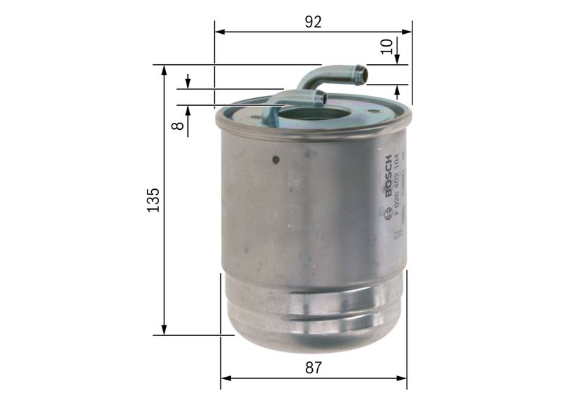 Bosch F026402104 Fuel Filter - 5