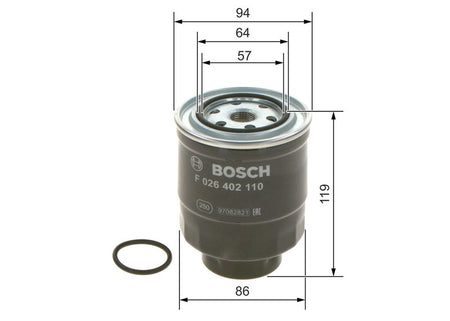 Bosch F026402110 Fuel Filter - 5
