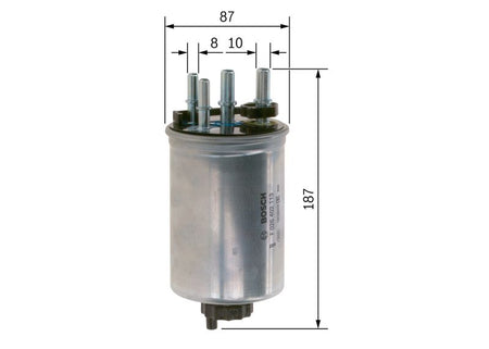 Bosch F026402113 Fuel Filter - 5