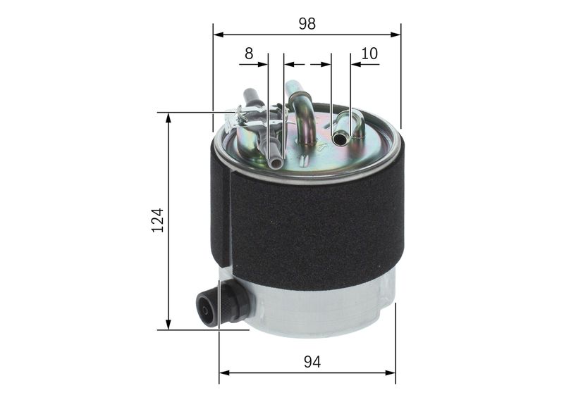 Bosch F026402125 Fuel Filter - 5