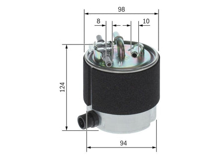 Bosch F026402125 Fuel Filter - 5