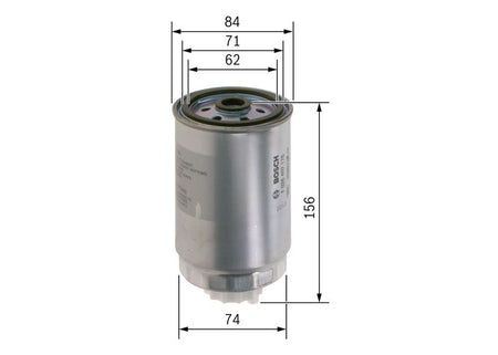 Bosch F026402176 Fuel Filter - 5