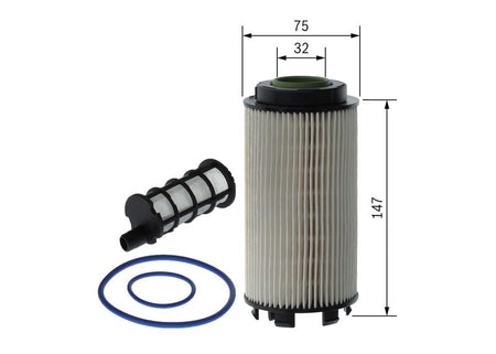 Bosch F026402183 Fuel Filter - 5
