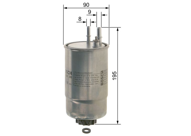 Bosch F026402206 Fuel Filter - 1