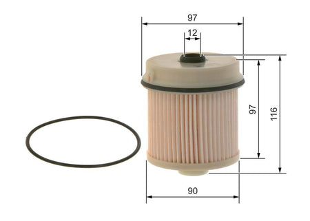 Bosch F026402216 Fuel Filter - 1