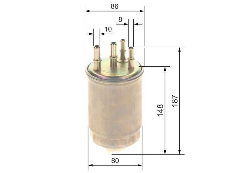 Bosch F026402244 Fuel Filter - 1