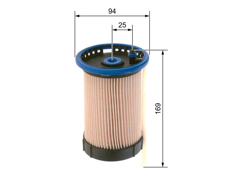 Bosch F026402254 Fuel Filter - 5