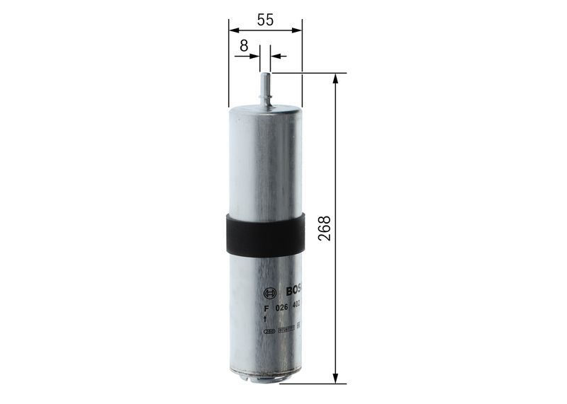 Bosch F026402257 Fuel Filter - 5