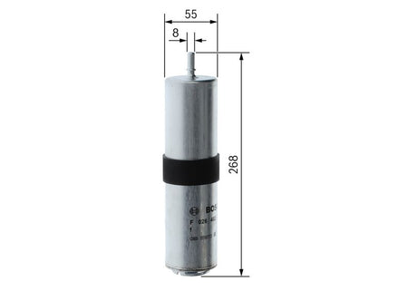 Bosch F026402257 Fuel Filter - 5