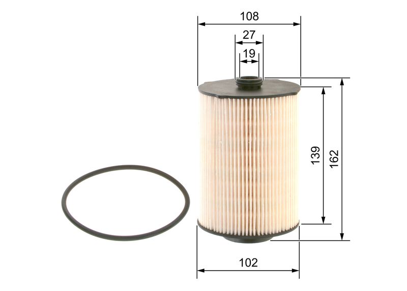 Bosch F026402268 Fuel Filter - 5