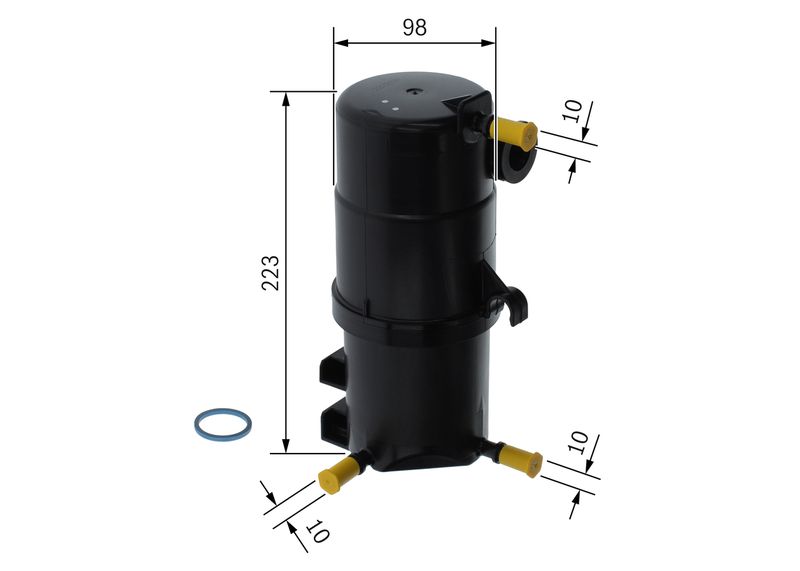 Bosch F026402278 Fuel Filter - 5