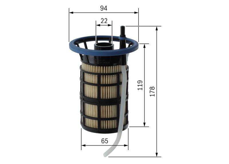 Bosch F026402291 Fuel Filter - 5