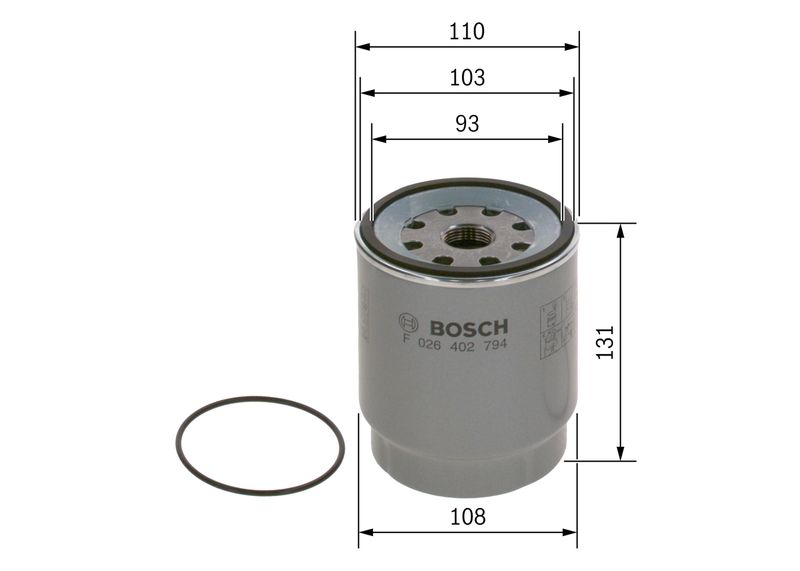 Bosch F026402794 Fuel Filter - 5