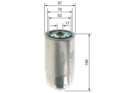Bosch F026402826 Fuel Filter - 1