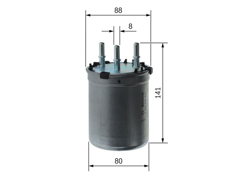 Bosch F026402834 Fuel Filter - 5