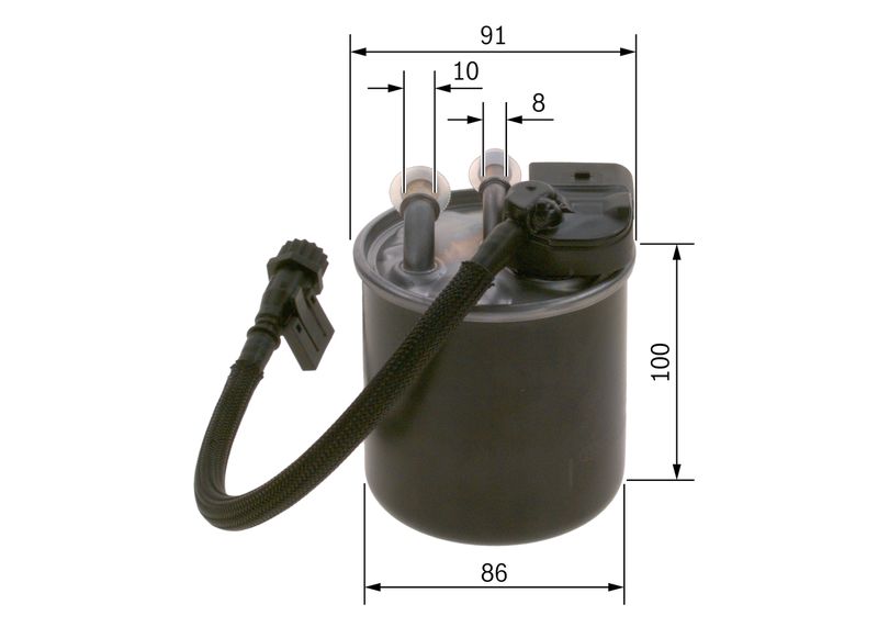 Bosch F026402840 Fuel Filter - 5