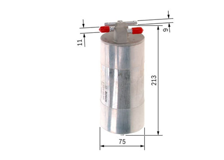 Bosch F026402845 Fuel Filter - 5