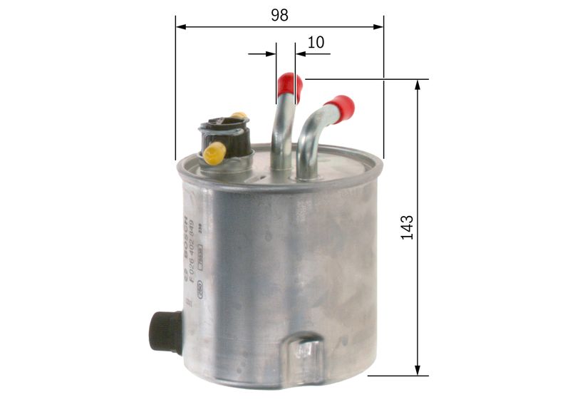 Bosch F026402849 Fuel Filter - 5