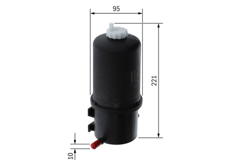 Bosch F026402853 Fuel Filter - 5