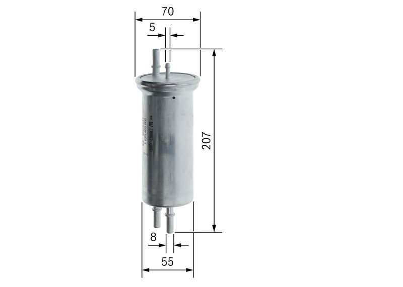 Bosch F026403000 Fuel Filter - 5