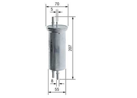 Bosch F026403000 Fuel Filter - 5