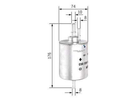 Bosch F026403003 Fuel Filter - 1