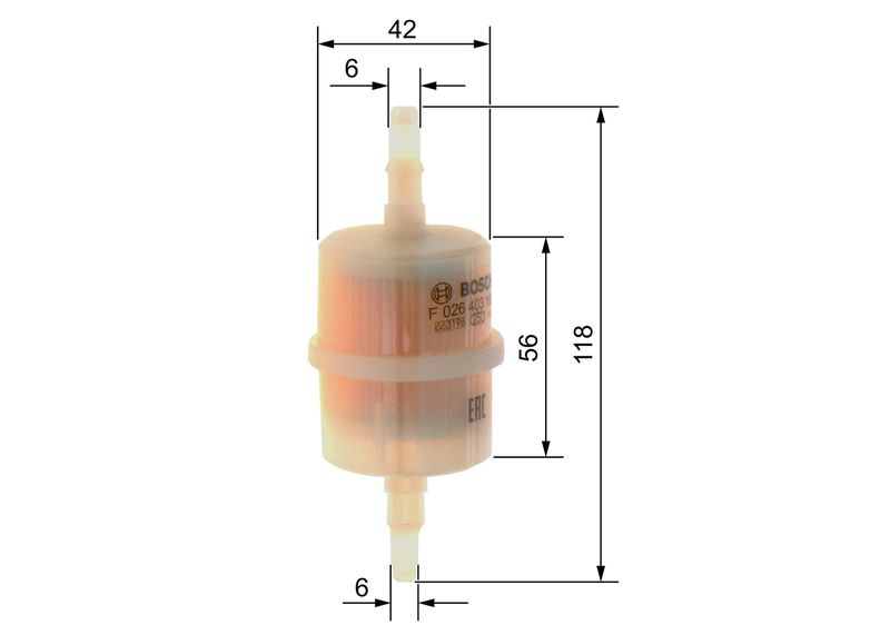 Bosch F026403169 Fuel Filter - 5