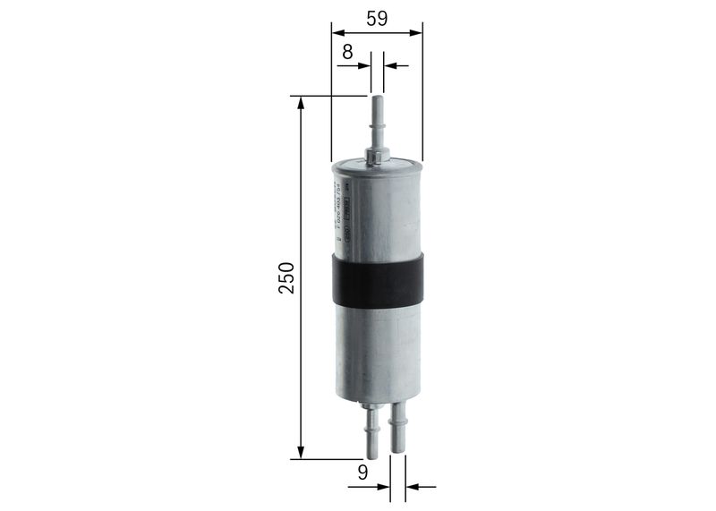 Bosch F026403754 Fuel Filter - 5