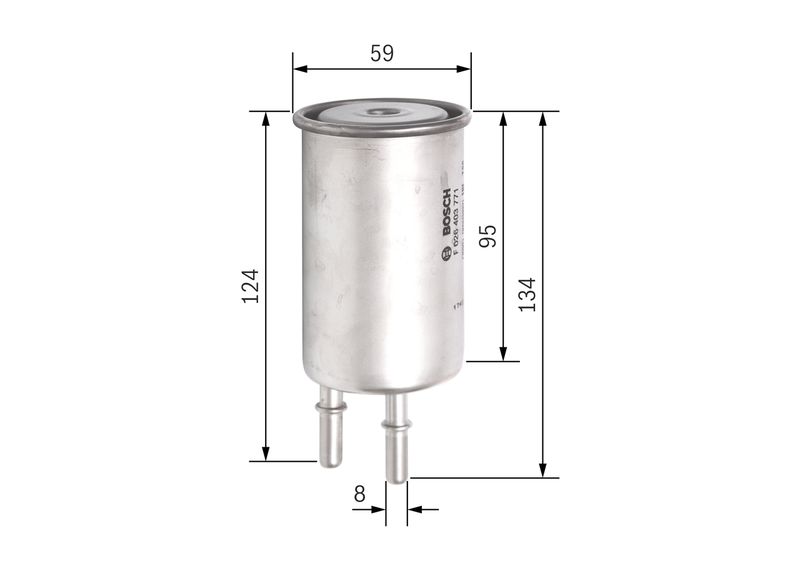 Bosch F026403771 Fuel Filter - 1