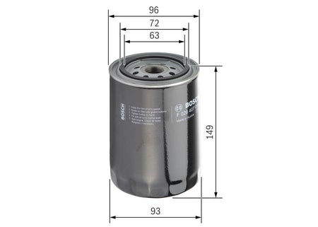 Bosch F026407004 Oil Filter - 1