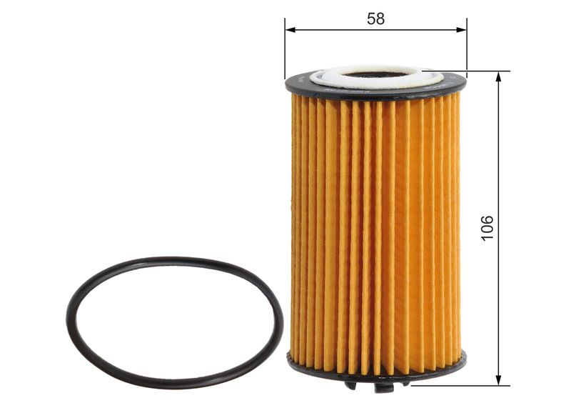 Bosch F026407006 Oil Filter - 5
