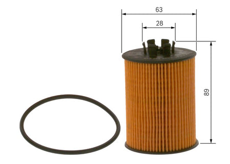 Bosch F026407015 Oil Filter - 1