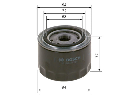 Bosch F026407024 Oil Filter - 5