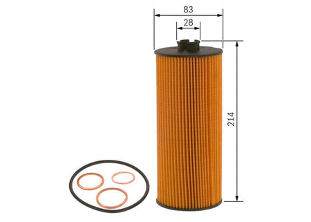 Bosch F026407026 Oil Filter - 5
