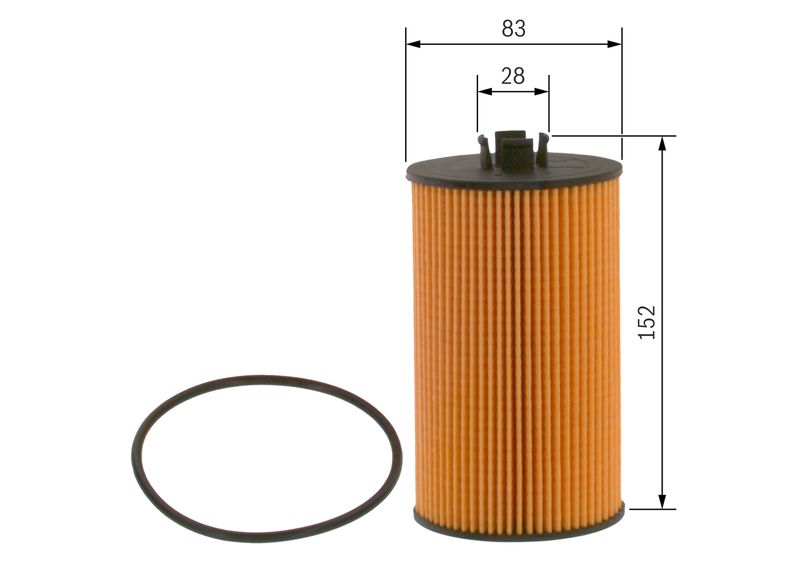Bosch F026407040 Oil Filter - 5