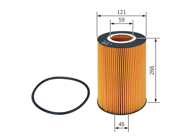Bosch F026407042 Oil Filter - 1