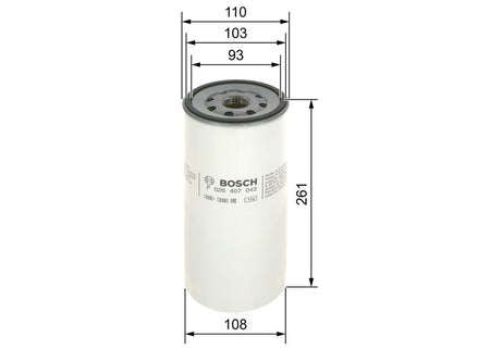 Bosch F026407043 Oil Filter - 1
