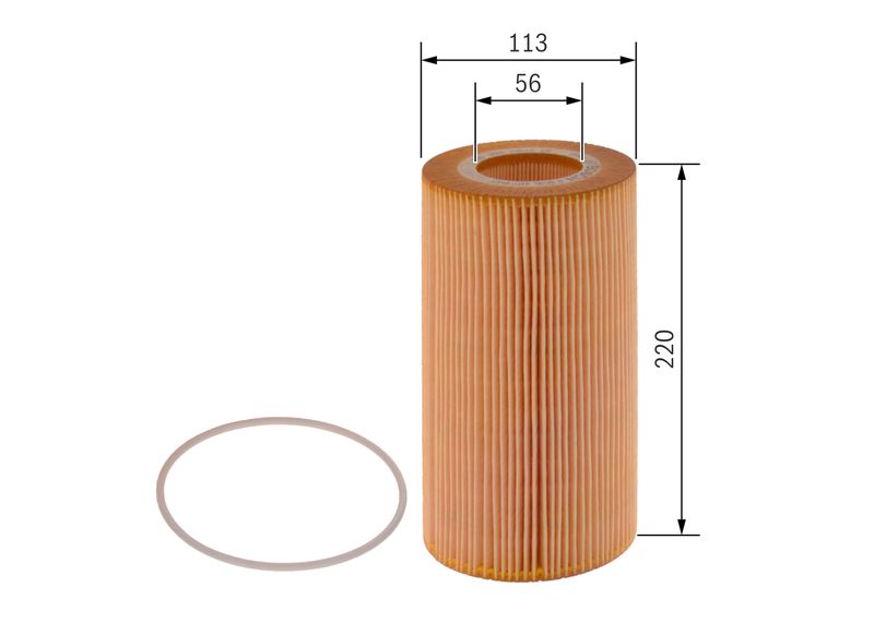 Bosch F026407045 Oil Filter - 1