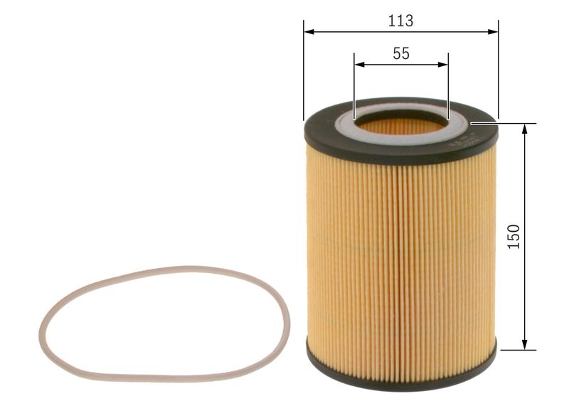Bosch F026407046 Oil Filter - 5