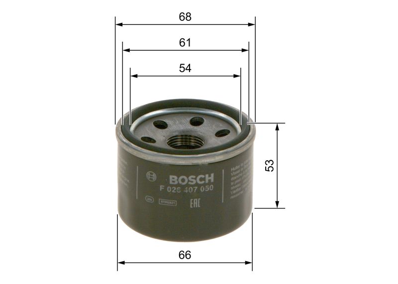 Bosch F026407050 Oil Filter - 5