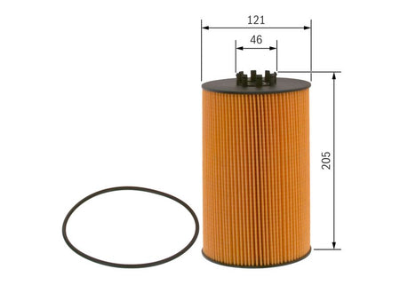 Bosch F026407051 Oil Filter - 1