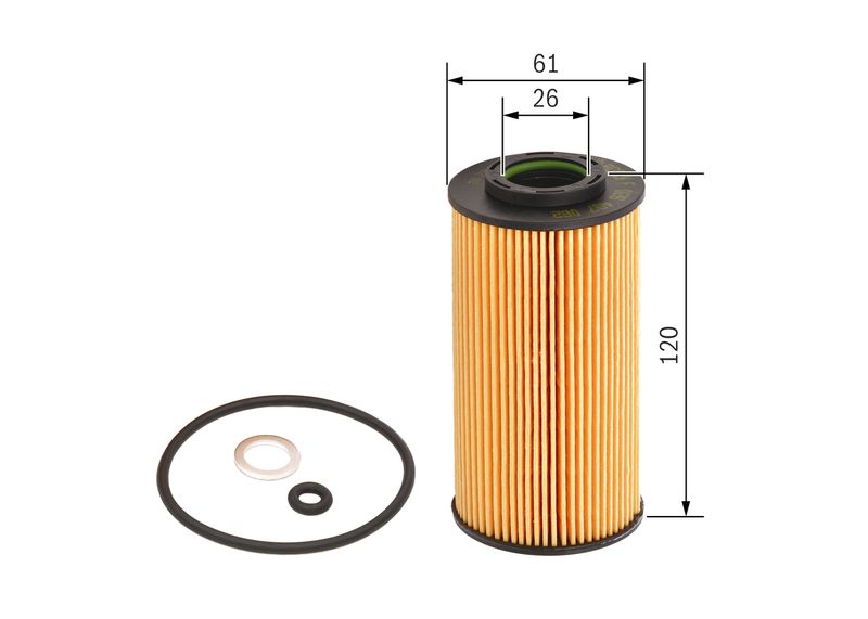 Bosch F026407062 Oil Filter - 1