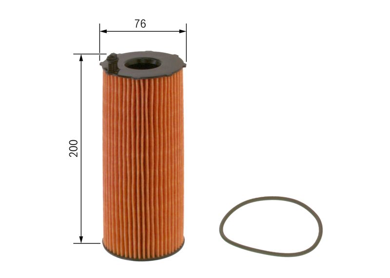 Bosch F026407066 Oil Filter - 1
