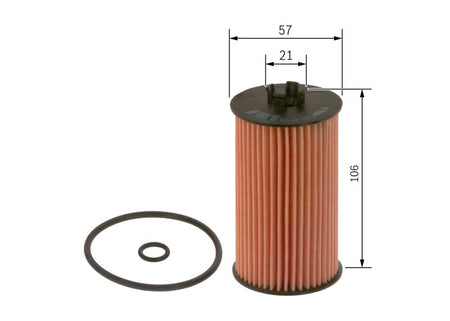 Bosch F026407074 Oil Filter - 5